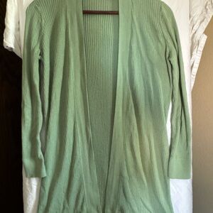 LOFT Light Green Women's Cardigan
